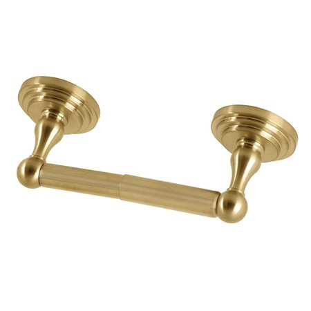 KINGSTON BRASS Toilet Paper Holder, Brushed Brass BA2718BB